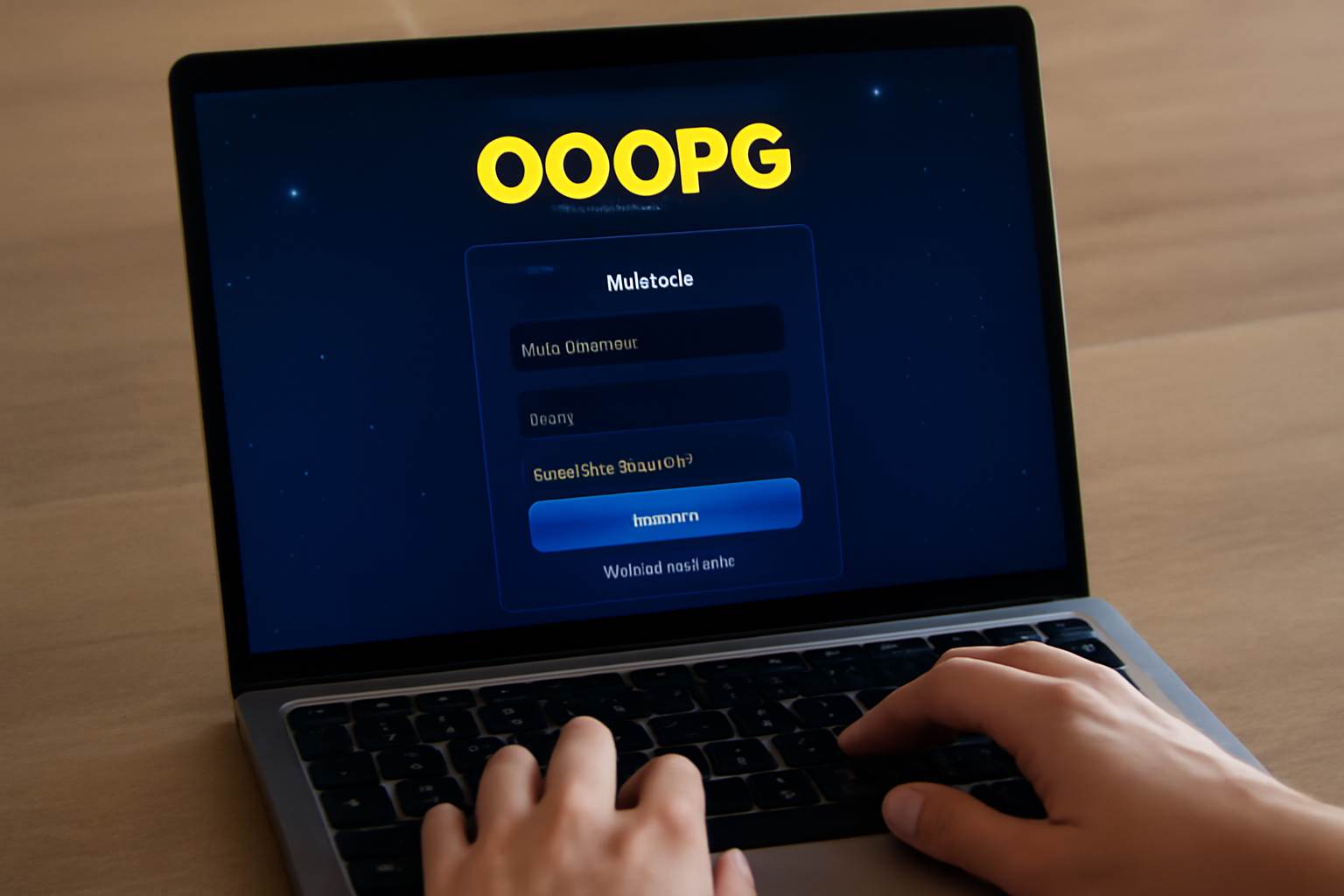 Login no Cassino OOOPG